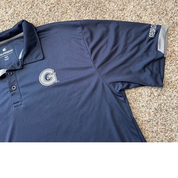 GEORGETOWN COLOSSEUM MEN'S Golf Polo/Shirt XXL, Lightweight Performance Material - Picture 6 of 9